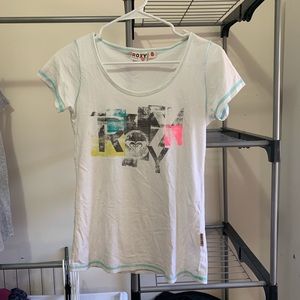 ROXY vintage wash t shirt
